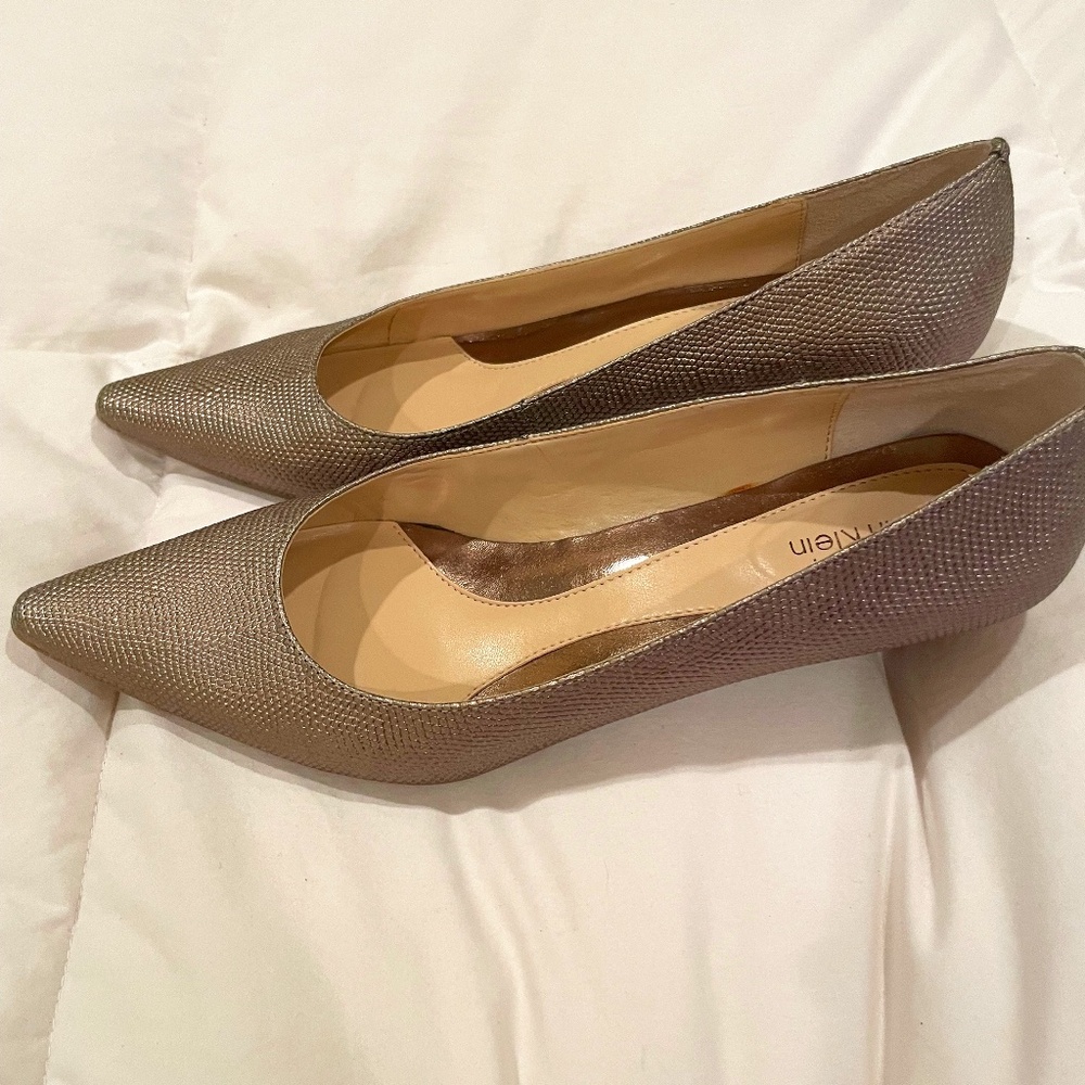Calvin Klein Heels - Gold